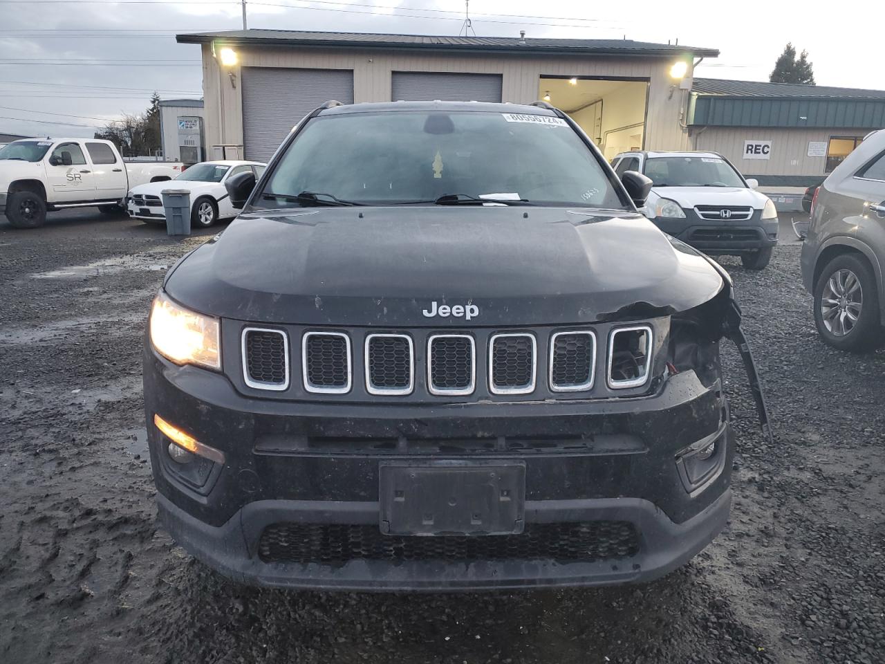 2018 Jeep Compass VIN 3C4NJDBB2JT150625 Copart auction photo, front end damage thumbnail 5