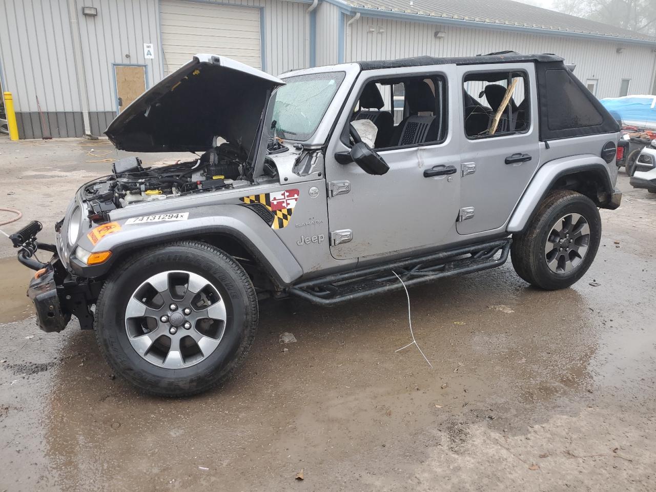 2018 Jeep Wrangler VIN 1C4HJXEN7JW181741