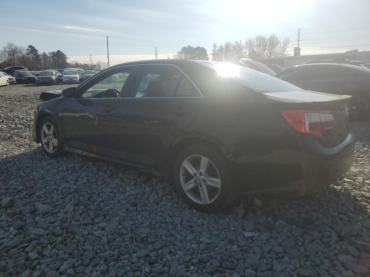 2014 Toyota Camry VIN 4T1BF1FK5EU310050 Copart auction photo, front end / rear end damage thumbnail 2