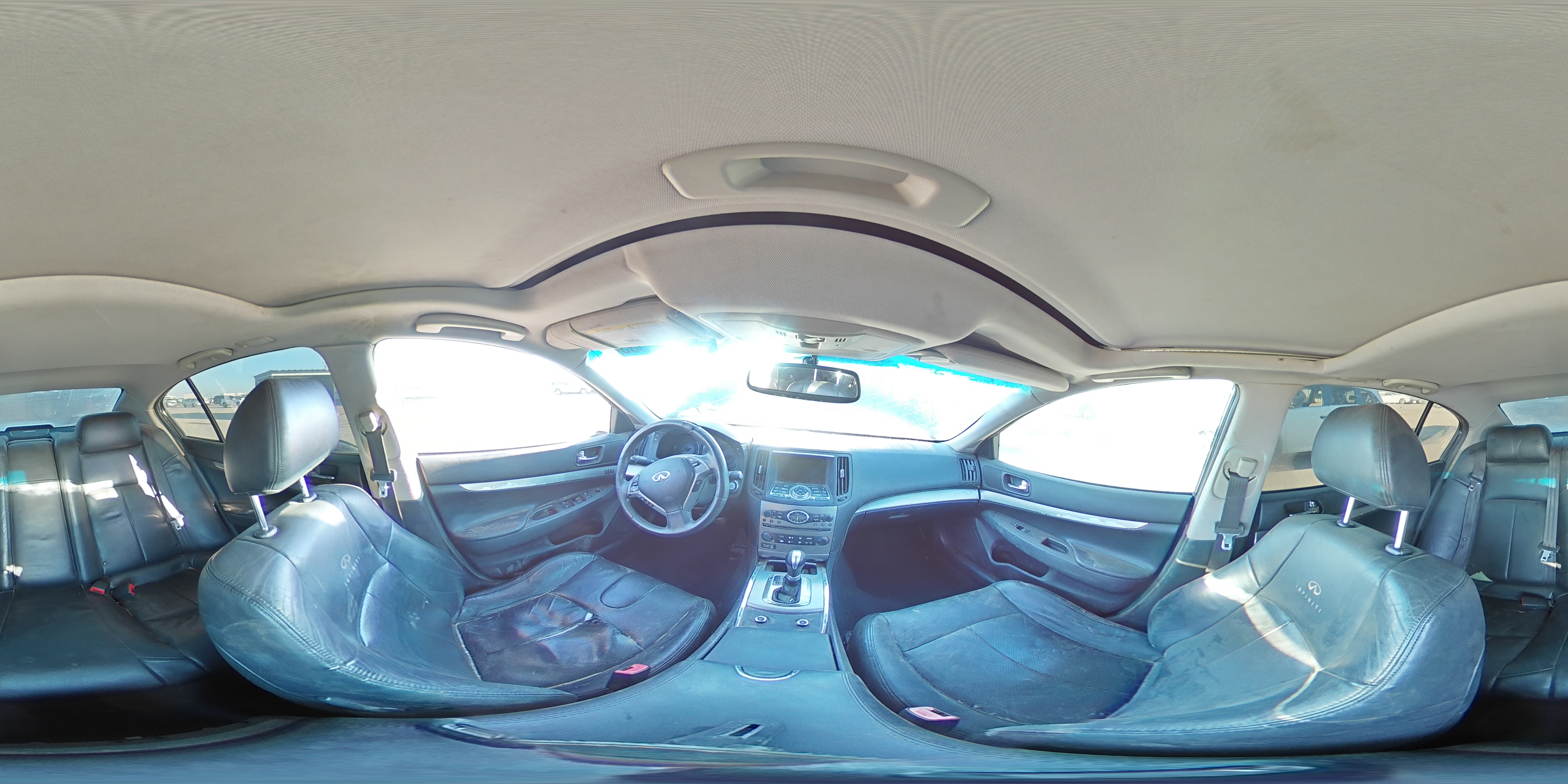 2010 Infiniti G VIN JN1CV6AP5AM200155 Copart auction photo, rollover damage thumbnail 13