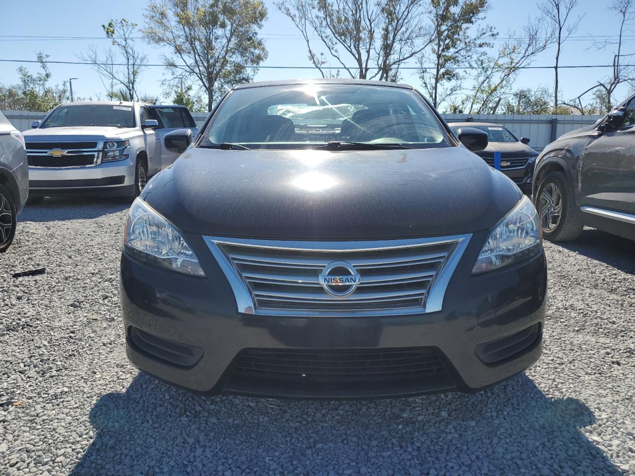 2014 Nissan Sentra VIN 3N1AB7AP3EY244065 Copart auction photo, rear end damage thumbnail 5