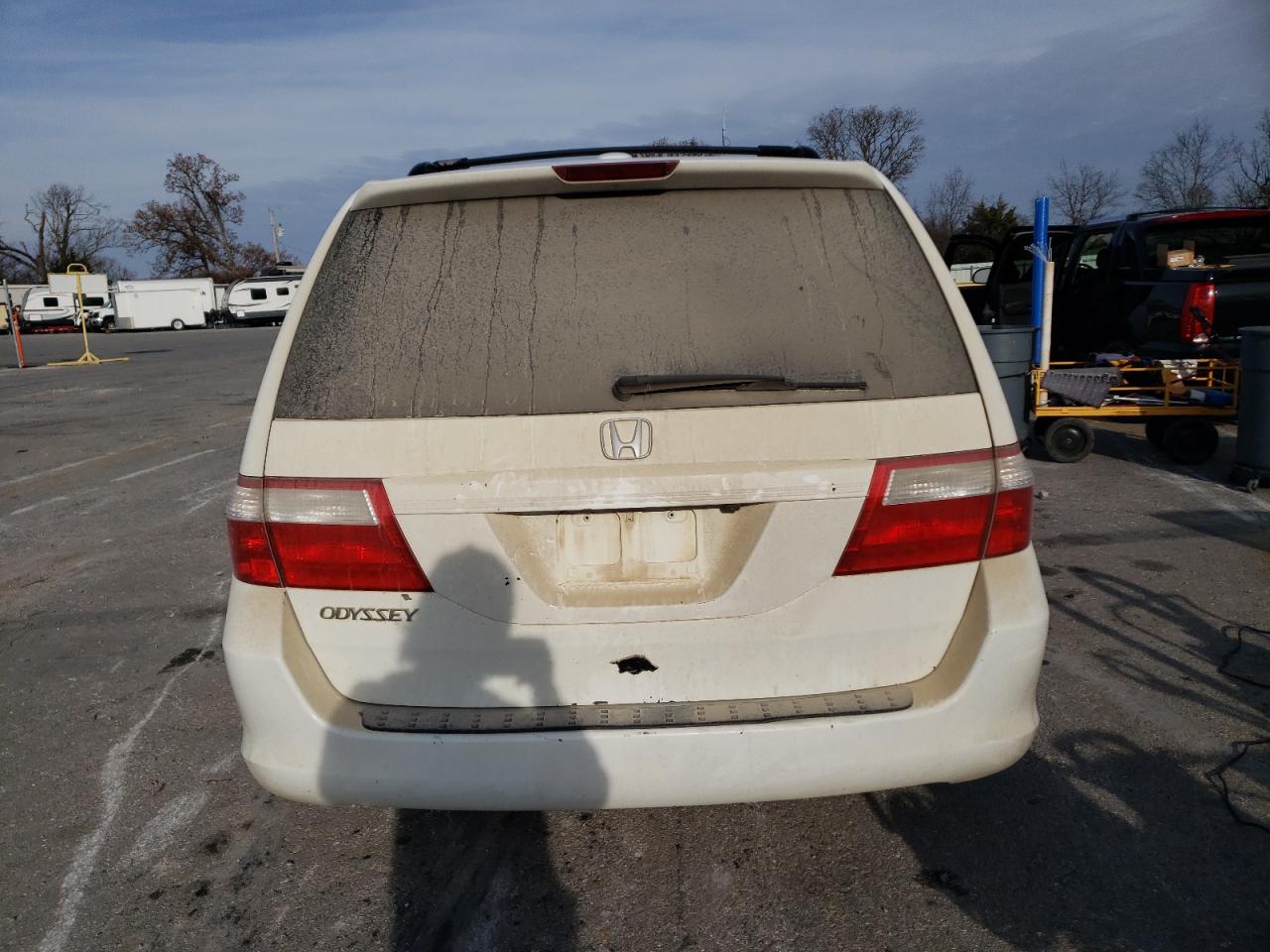 2006 Honda Odyssey VIN 5FNRL38796B054148 Copart auction photo, front end / minor dent/scratches damage thumbnail 6