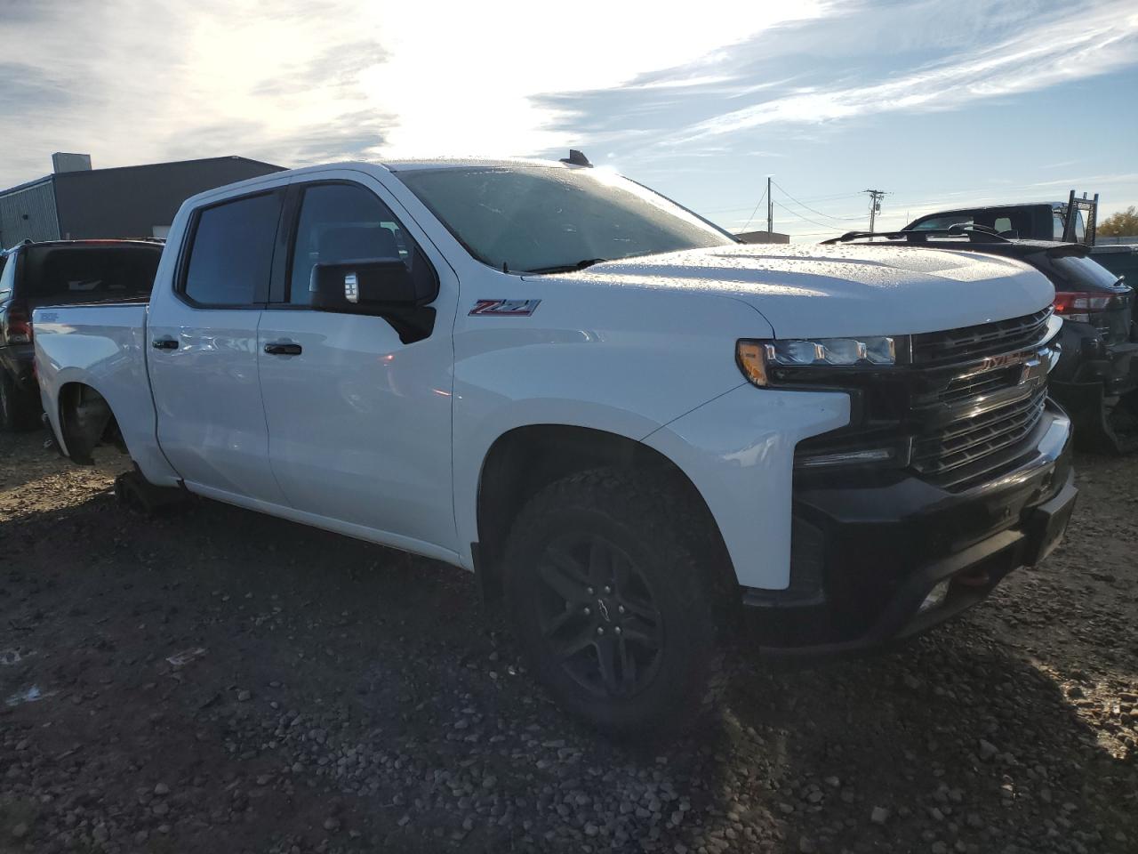 2020 Chevrolet Silverado VIN 1GCPYFED8LZ267683 Copart auction photo, rear end / side damage thumbnail 4