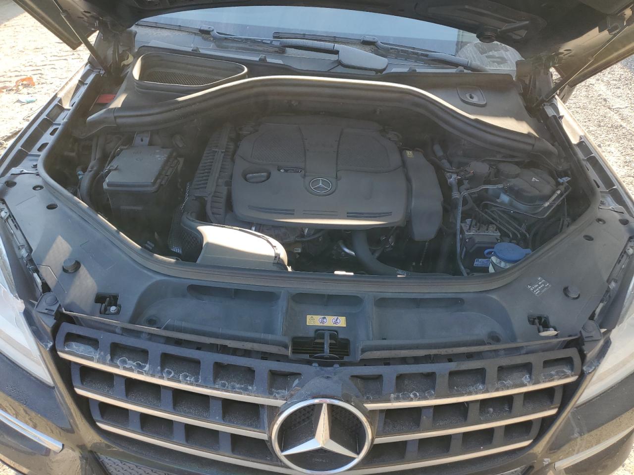 2013 Mercedes-Benz M-klasse VIN 4JGDA5JB8DA156701 Copart auction photo, side / rear end damage thumbnail 11