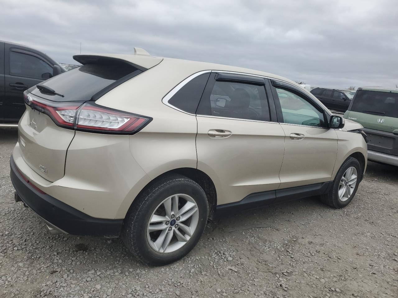 2018 Ford Edge VIN 2FMPK4J95JBB31918 Copart auction photo, front end damage thumbnail 3