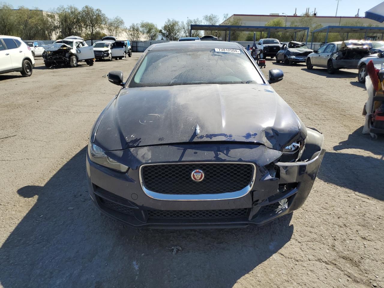 2017 Jaguar XE VIN SAJAE4BG8HA952596 Copart auction photo, front end damage thumbnail 5