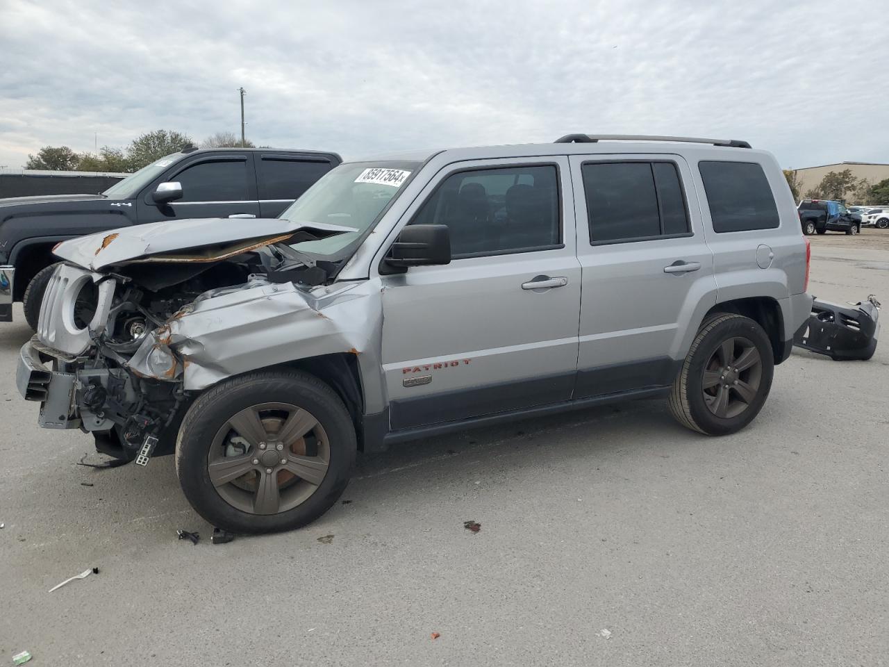 2017 Jeep Liberty (Patriot) VIN 1C4NJPBB7HD102846