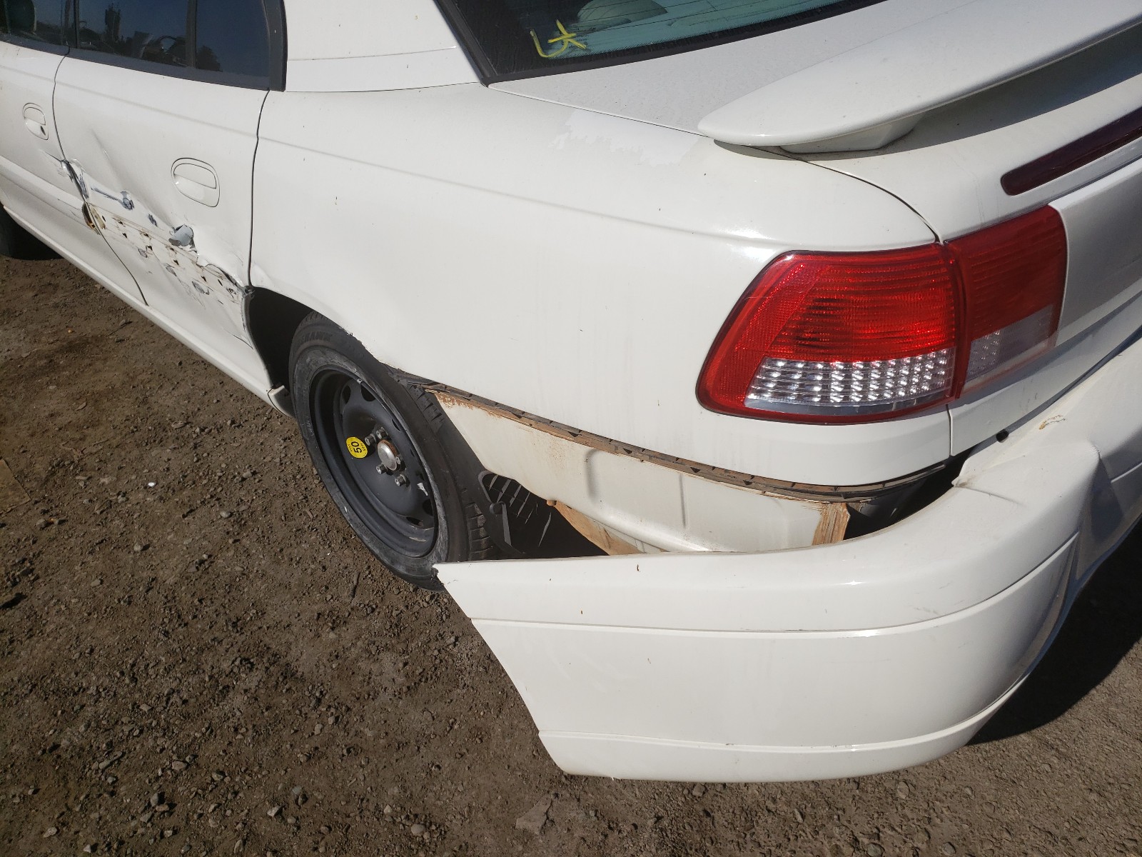 2001 Cadillac Catera VIN W06VR54RX1R070430 Copart auction photo, side / front end damage thumbnail 9