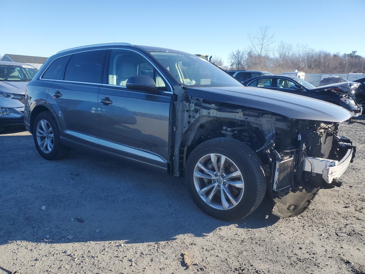 2019 Audi Q7 VIN WA1LAAF7XKD035705 Copart auction photo, front end damage thumbnail 4