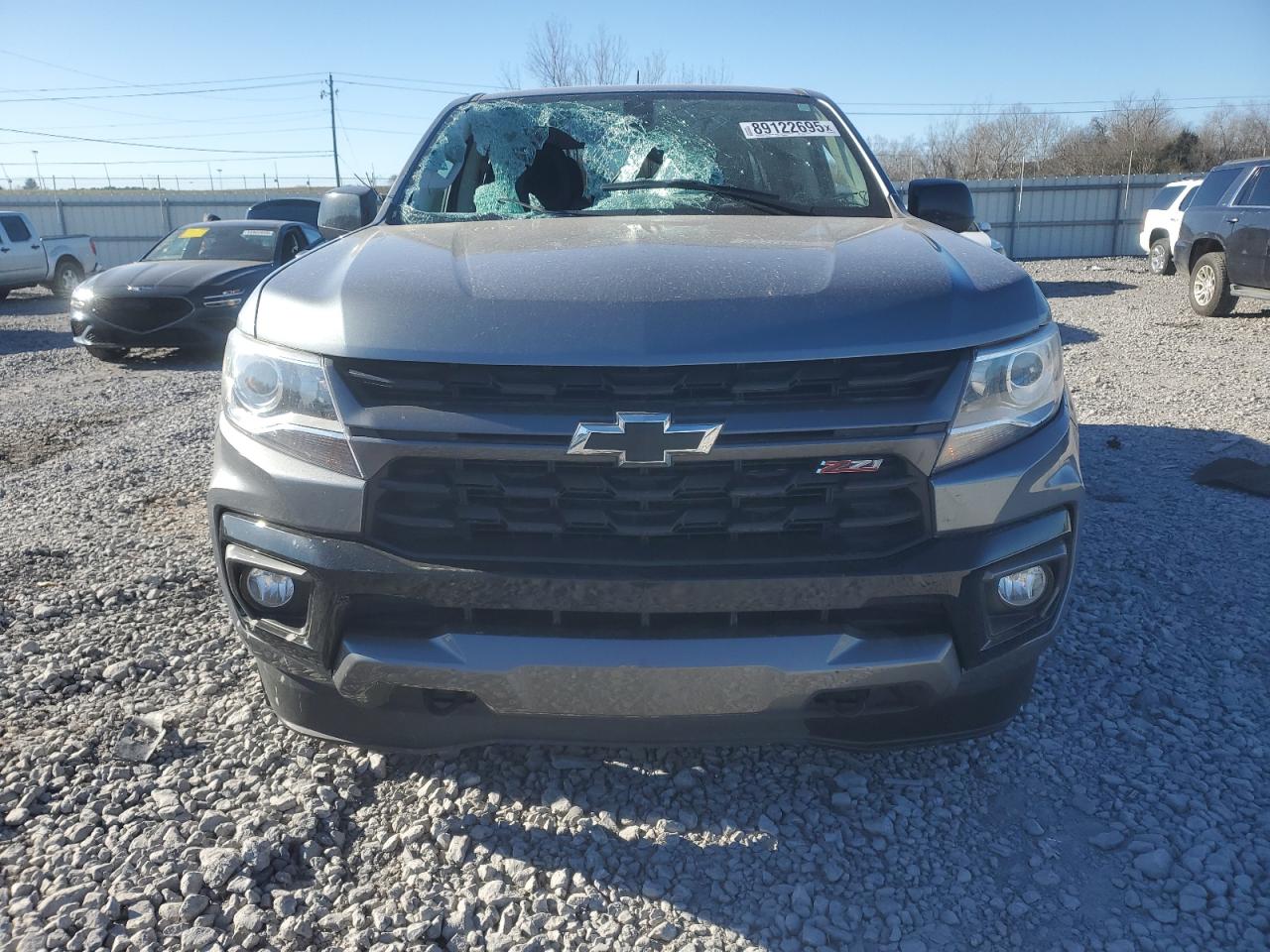 2022 Chevrolet Colorado VIN 1GCGSDEN3N1152537 Copart auction photo, undercarriage damage thumbnail 5