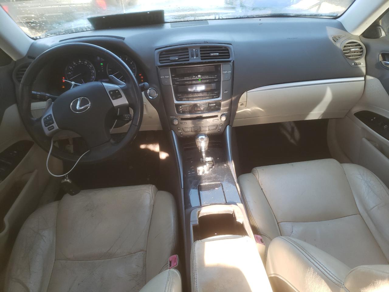 2012 Lexus IS VIN JTHBF5C20C5169295 Copart auction photo, front end / rear end damage thumbnail 8
