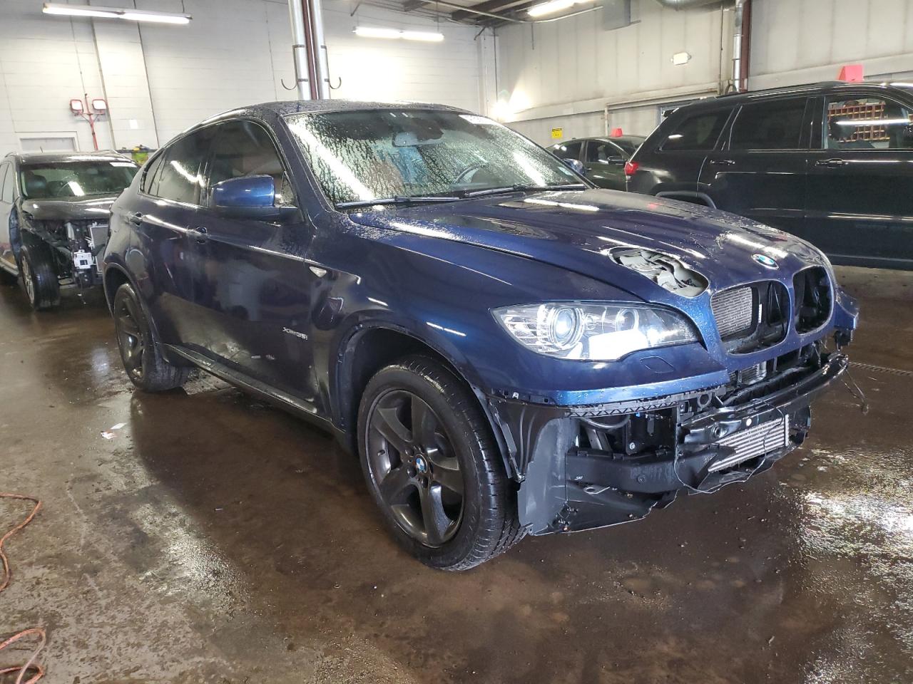 2013 BMW X6 VIN 5UXFG2C50DL783039 Copart auction photo, front end damage thumbnail 4