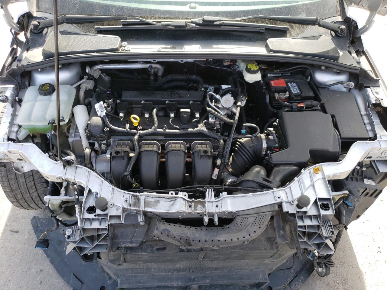 2017 Ford Focus VIN 1FADP3F25HL266802 Copart auction photo, front end / minor dent/scratches damage thumbnail 11
