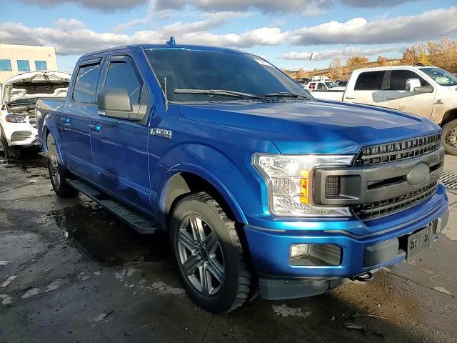 2018 Ford F-150 VIN 1FTEW1EG0JKD76123 Copart auction photo, side / rear end damage thumbnail 13