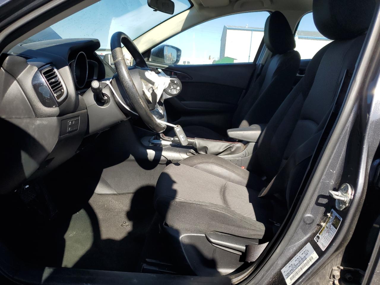 2014 Mazda 3 VIN JM1BM1L73E1190678 Copart auction photo, front end / minor dent/scratches damage thumbnail 7
