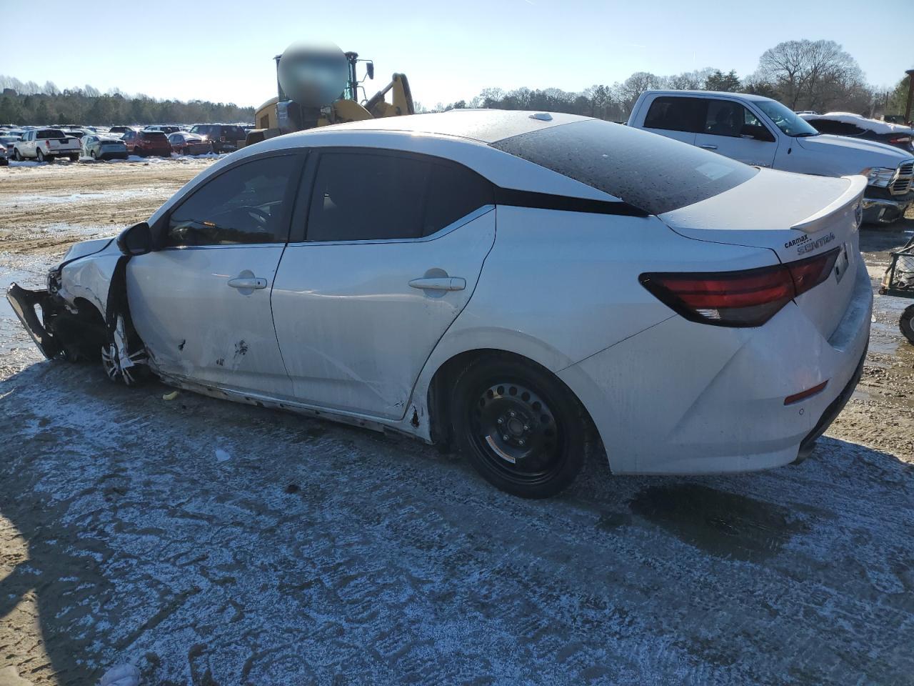 2021 Nissan Sentra VIN 3N1AB8DV1MY245312 Copart auction photo, front end / side damage thumbnail 2