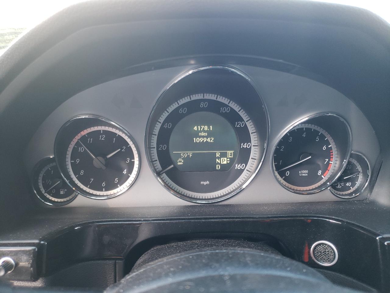 2011 Mercedes-Benz E-klasse VIN WDDHF5GBXBA277960 Copart auction photo, water/flood damage thumbnail 9