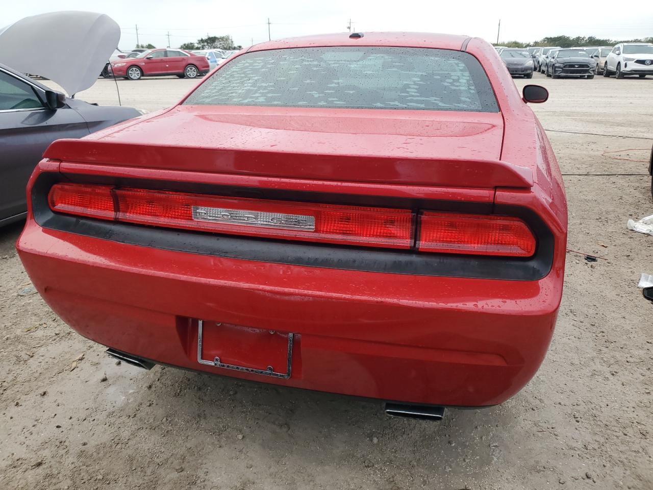 2013 Dodge Challenger VIN 2C3CDYAG0DH553698 Copart auction photo, water/flood damage thumbnail 6