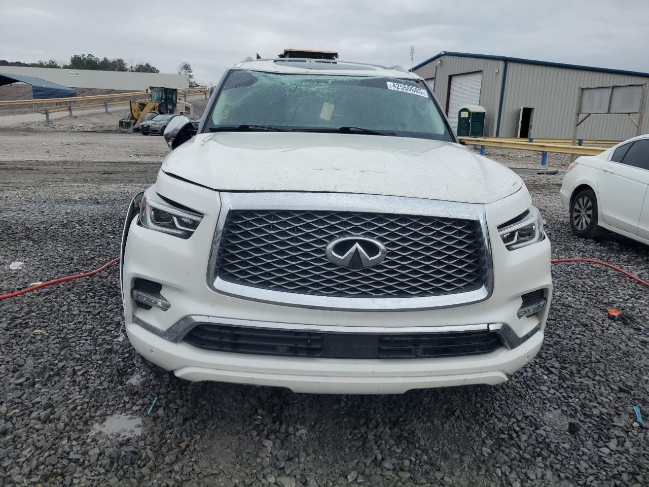 2019 Infiniti QX80 VIN JN8AZ2NF3K9688551 Copart auction photo, rollover damage thumbnail 5