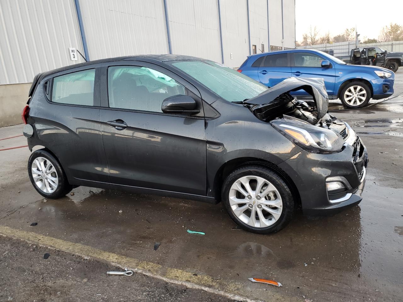 2021 Chevrolet Spark VIN KL8CD6SA3MC714521 Copart auction photo, rear end / front end damage thumbnail 4