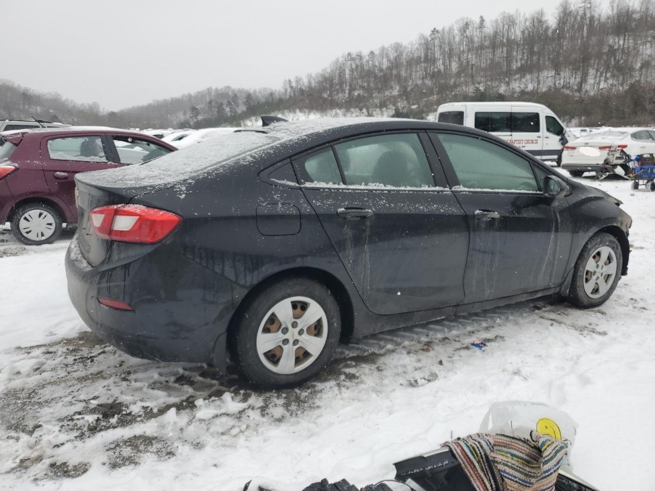 2018 Chevrolet Cruze VIN 1G1BB5SM8J7107928 Copart auction photo, front end damage thumbnail 3