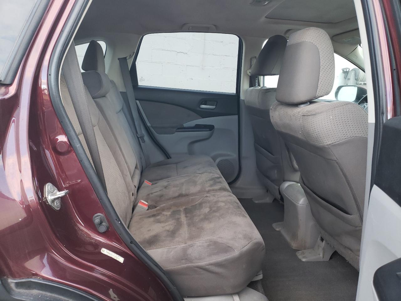 2012 Honda CR-V VIN 5J6RM4H55CL071341 Copart auction photo, front end / rear end damage thumbnail 11