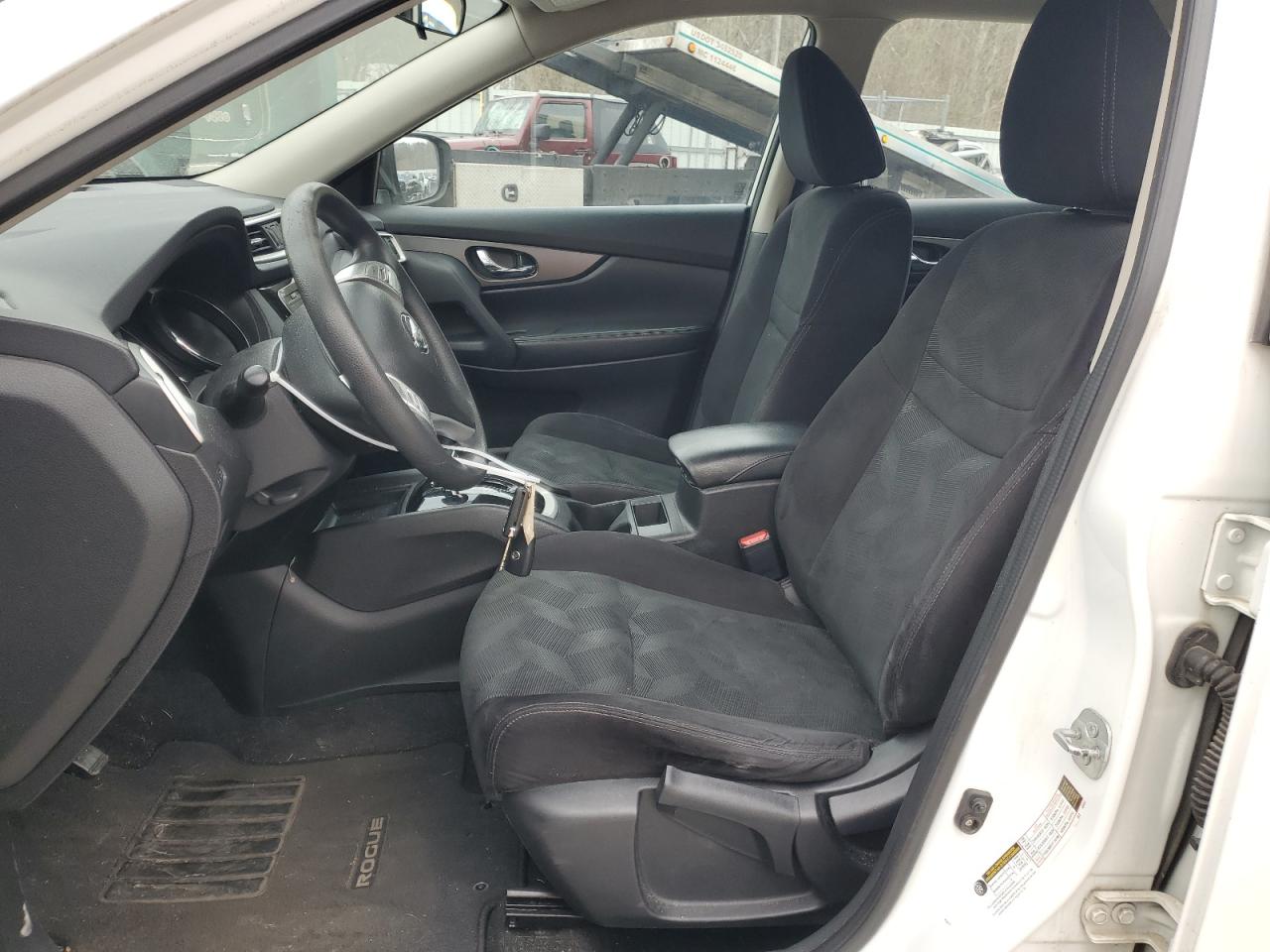 2014 Nissan Rogue VIN 5N1AT2MV0EC760590 Copart auction photo, front end / side damage thumbnail 7