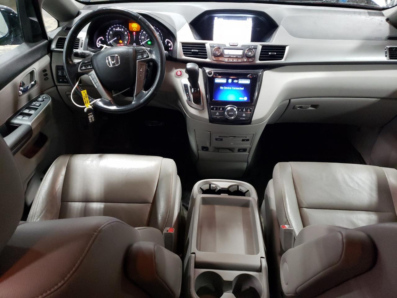 2016 Honda Odyssey VIN 5FNRL5H90GB076165 Copart auction photo, front end damage thumbnail 8