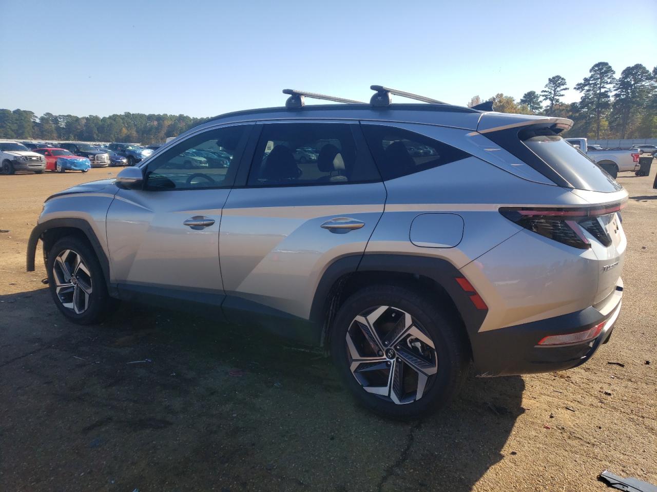 2024 Hyundai Tucson VIN 5NMJFCDE2RH401184 Copart auction photo, undercarriage / front end damage thumbnail 2