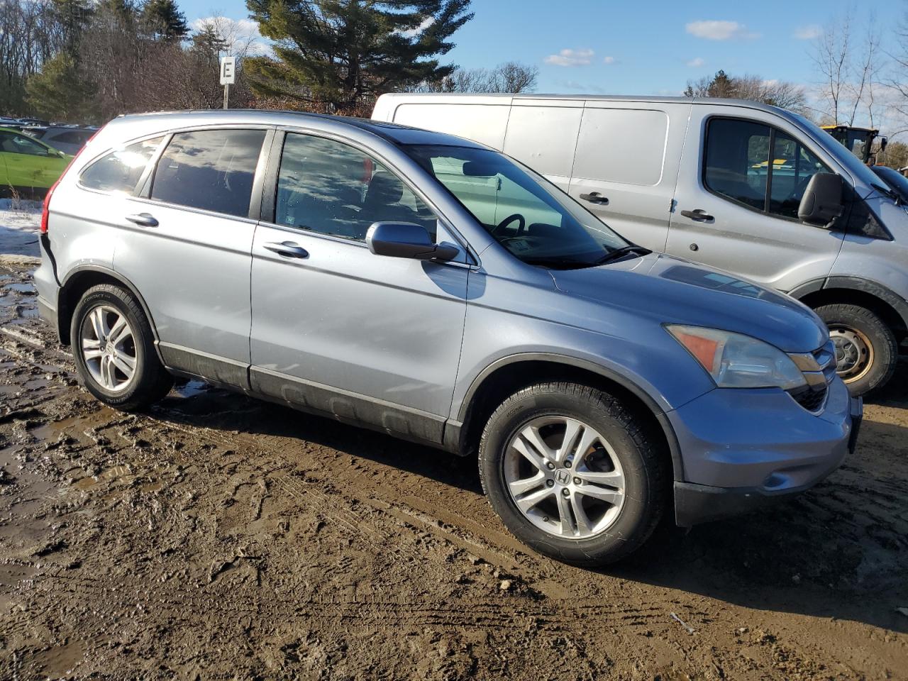 2010 Honda CR-V VIN 5J6RE4H71AL045413 Copart auction photo, rear end / minor dent/scratches damage thumbnail 4