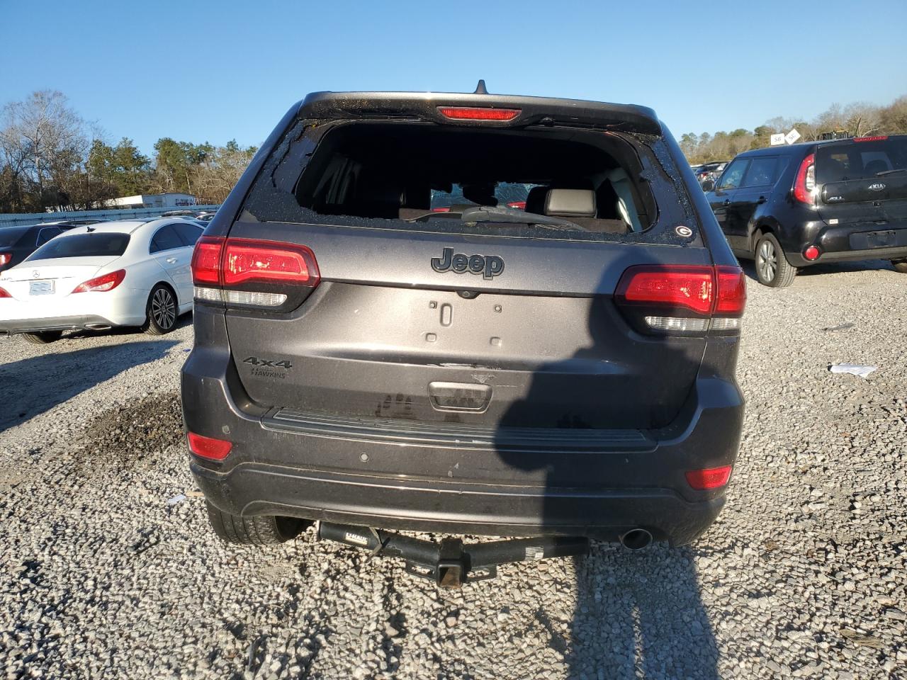 2020 Jeep Grand Cherokee VIN 1C4RJFAG1LC185021 Copart auction photo, all over damage thumbnail 6