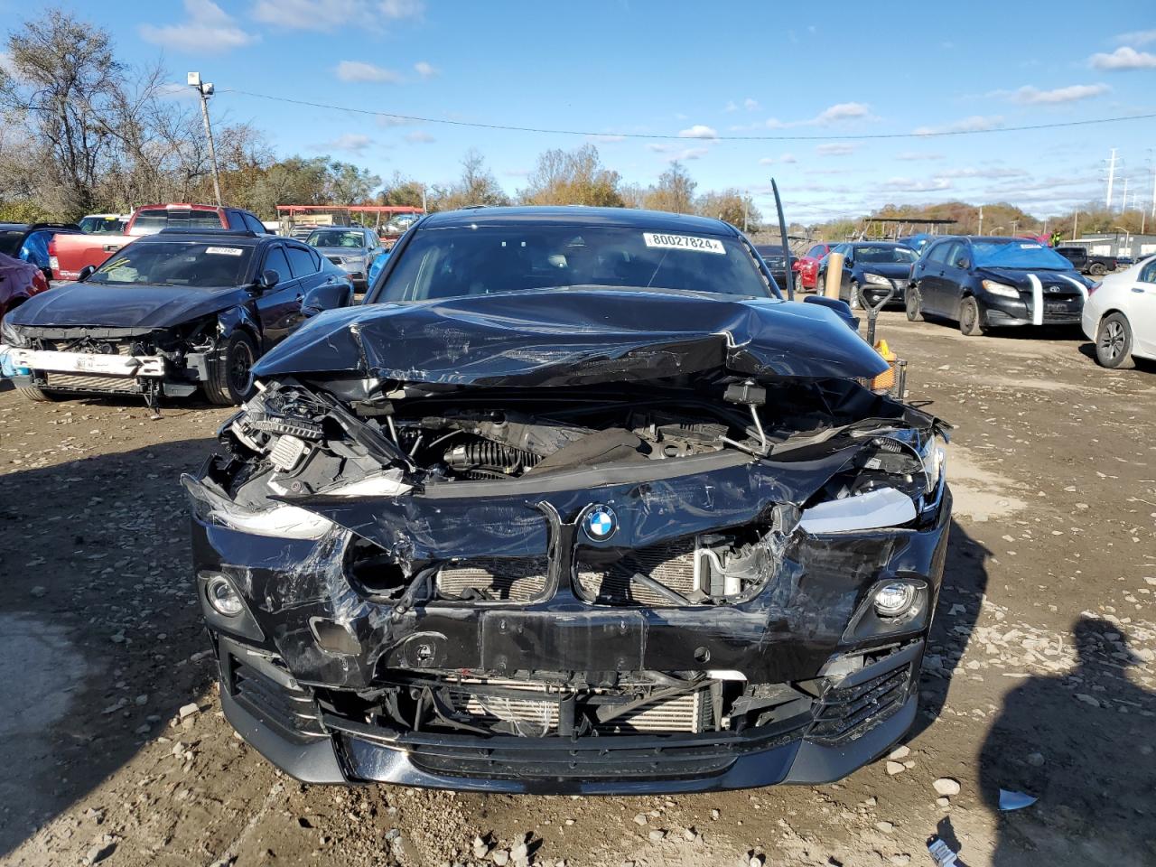 2019 BMW X2 VIN WBXYJ5C51KEF83761 Copart auction photo, front end / minor dent/scratches damage thumbnail 5