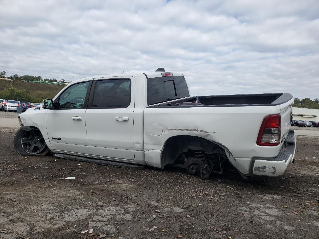 2020 RAM 1500 VIN 1C6RRFFG1LN102846 Copart auction photo, frame damage / side damage thumbnail 2