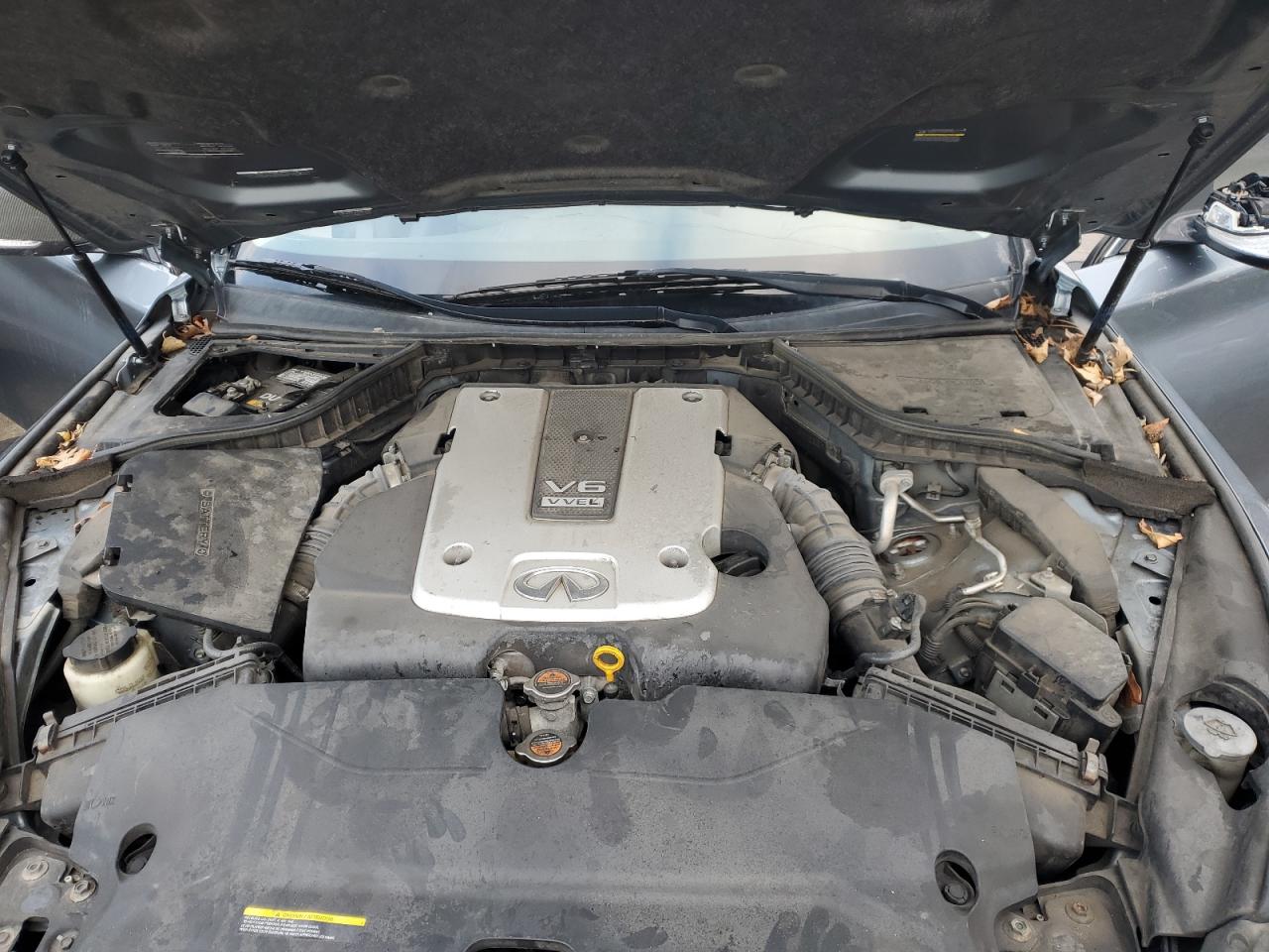2014 Infiniti Q50 VIN JN1BV7AR0EM691968 Copart auction photo, front end damage thumbnail 13