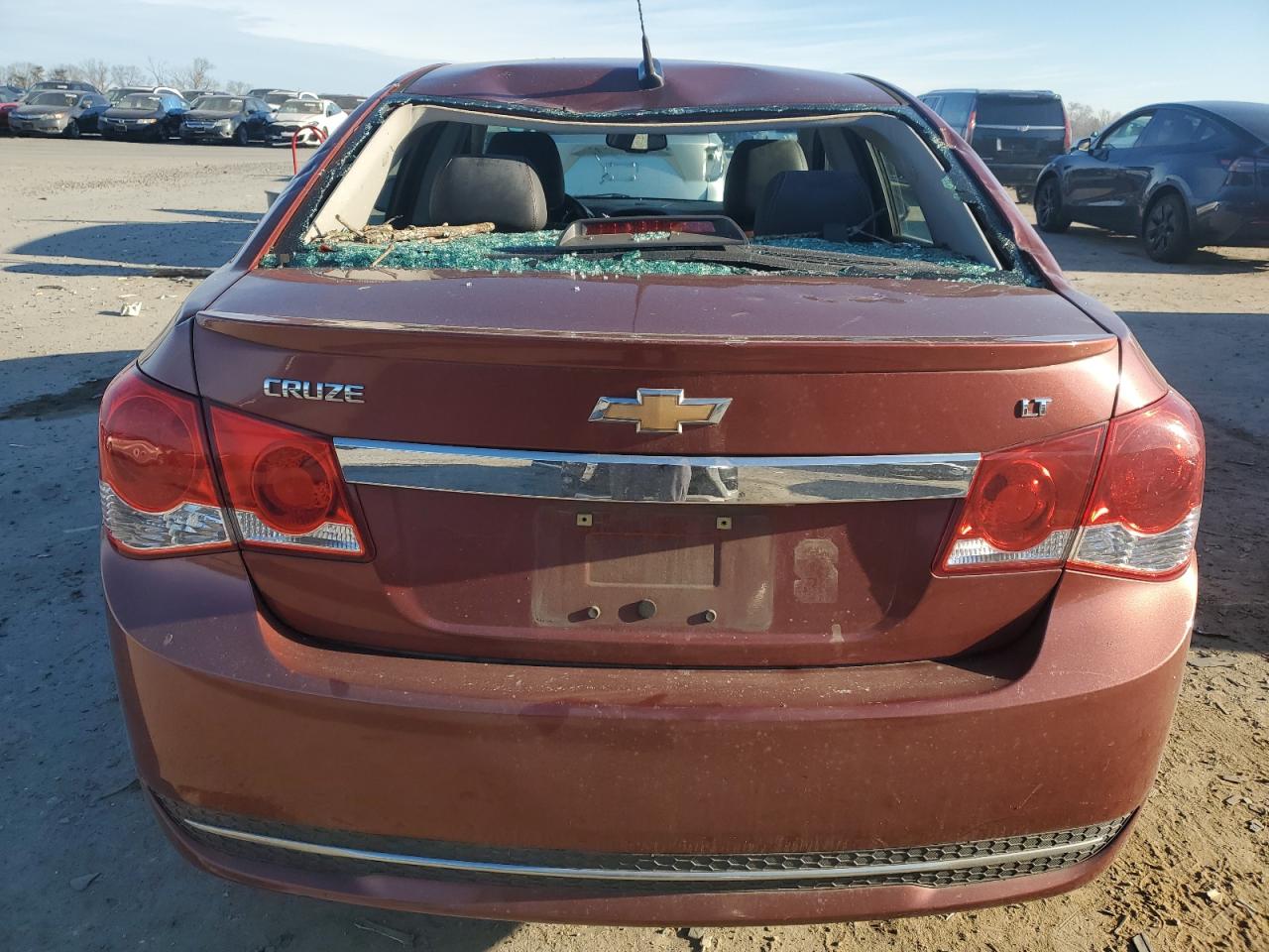 2012 Chevrolet Cruze VIN 1G1PG5SCXC7336676 Copart auction photo, rear end damage thumbnail 6