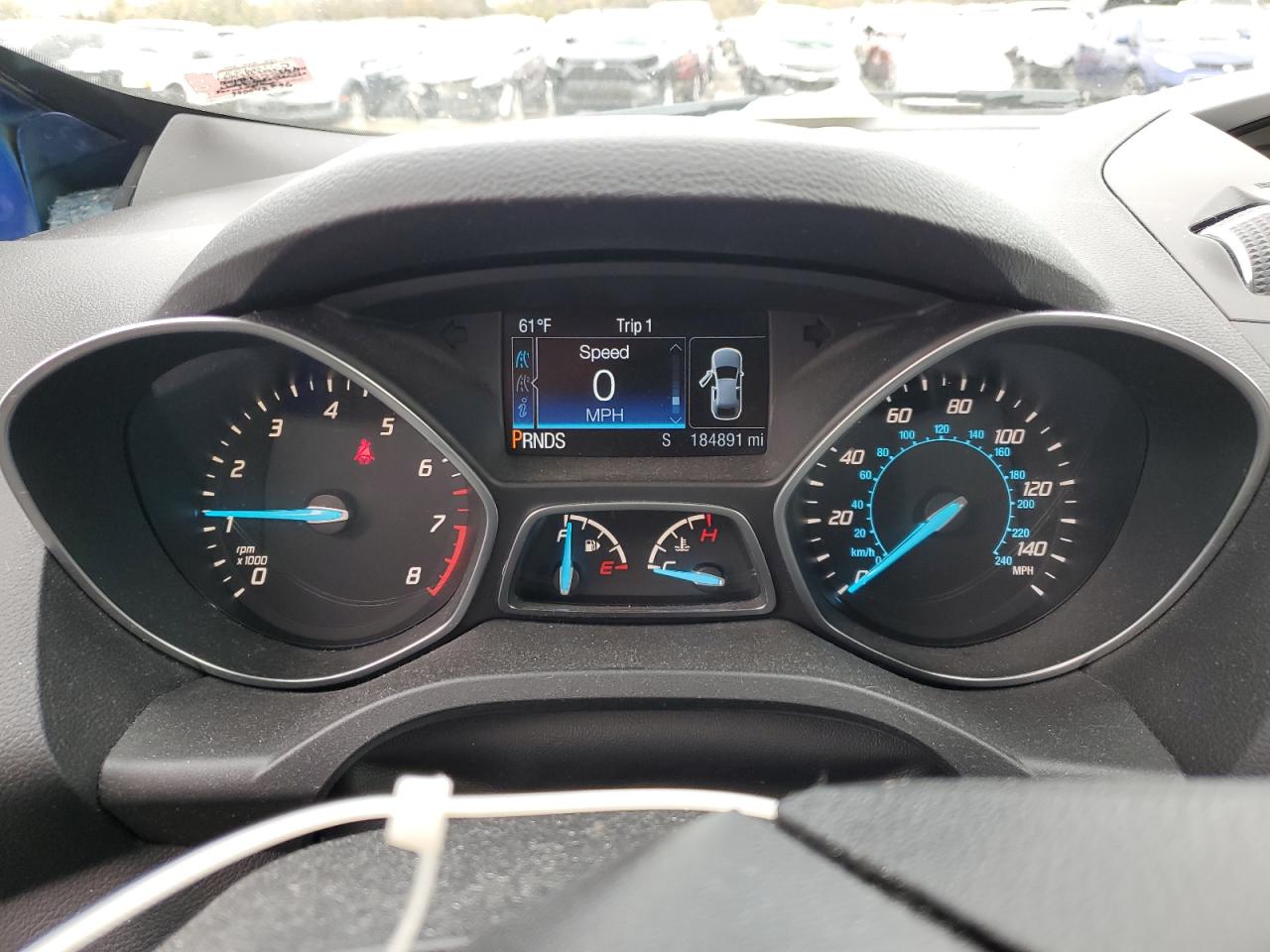 2016 Ford Escape VIN 1FMCU0G78GUB89872 Copart auction photo, front end / side damage thumbnail 9