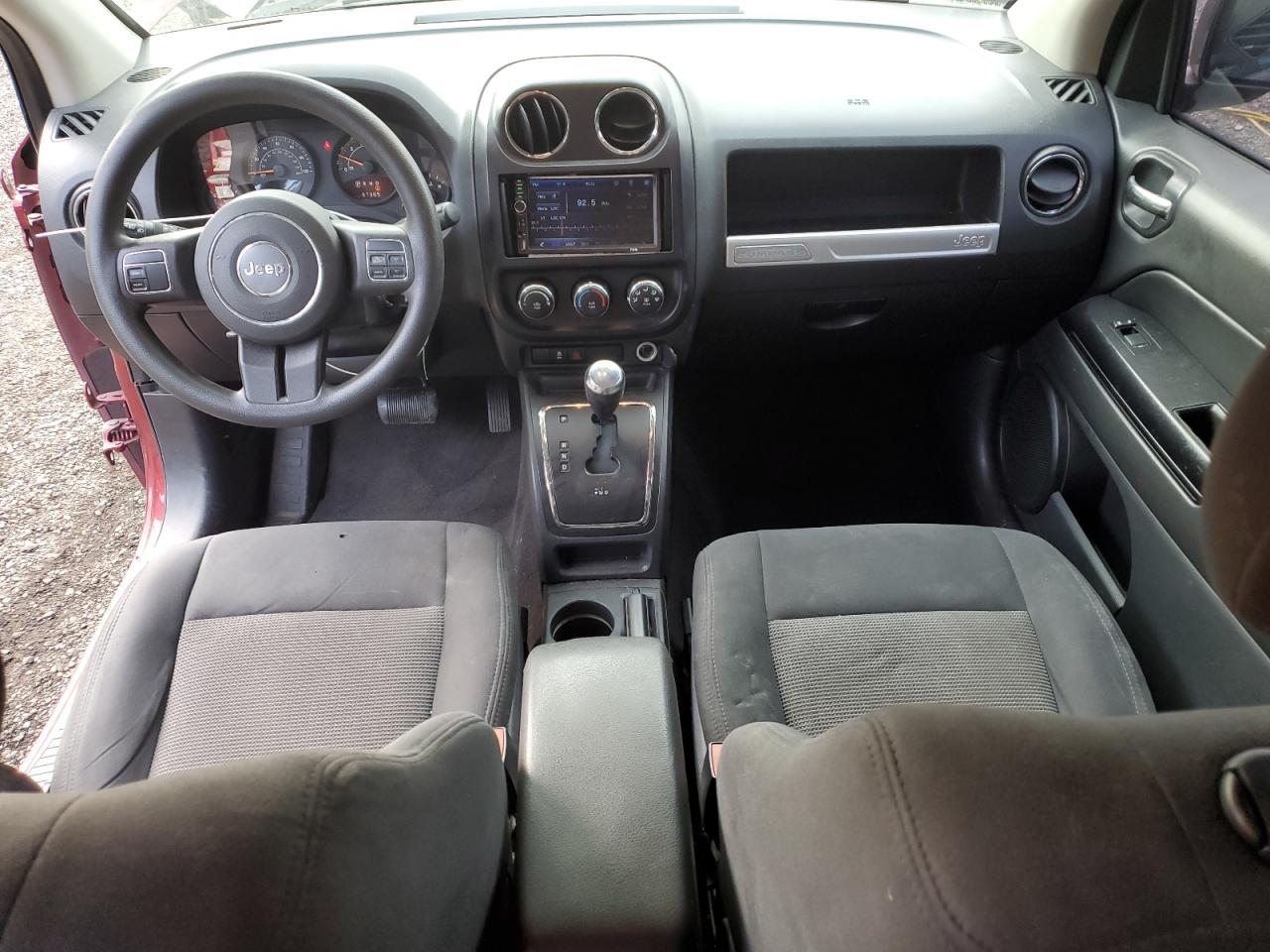 2014 Jeep Compass VIN 1C4NJCBA0ED812215 Copart auction photo, side damage thumbnail 8