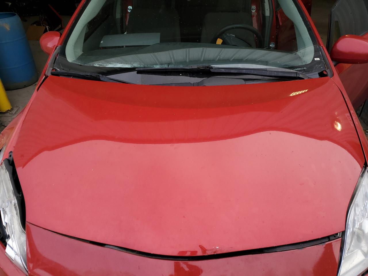 2011 Toyota Prius VIN JTDKN3DU0B1410173 Copart auction photo, side / front end damage thumbnail 11