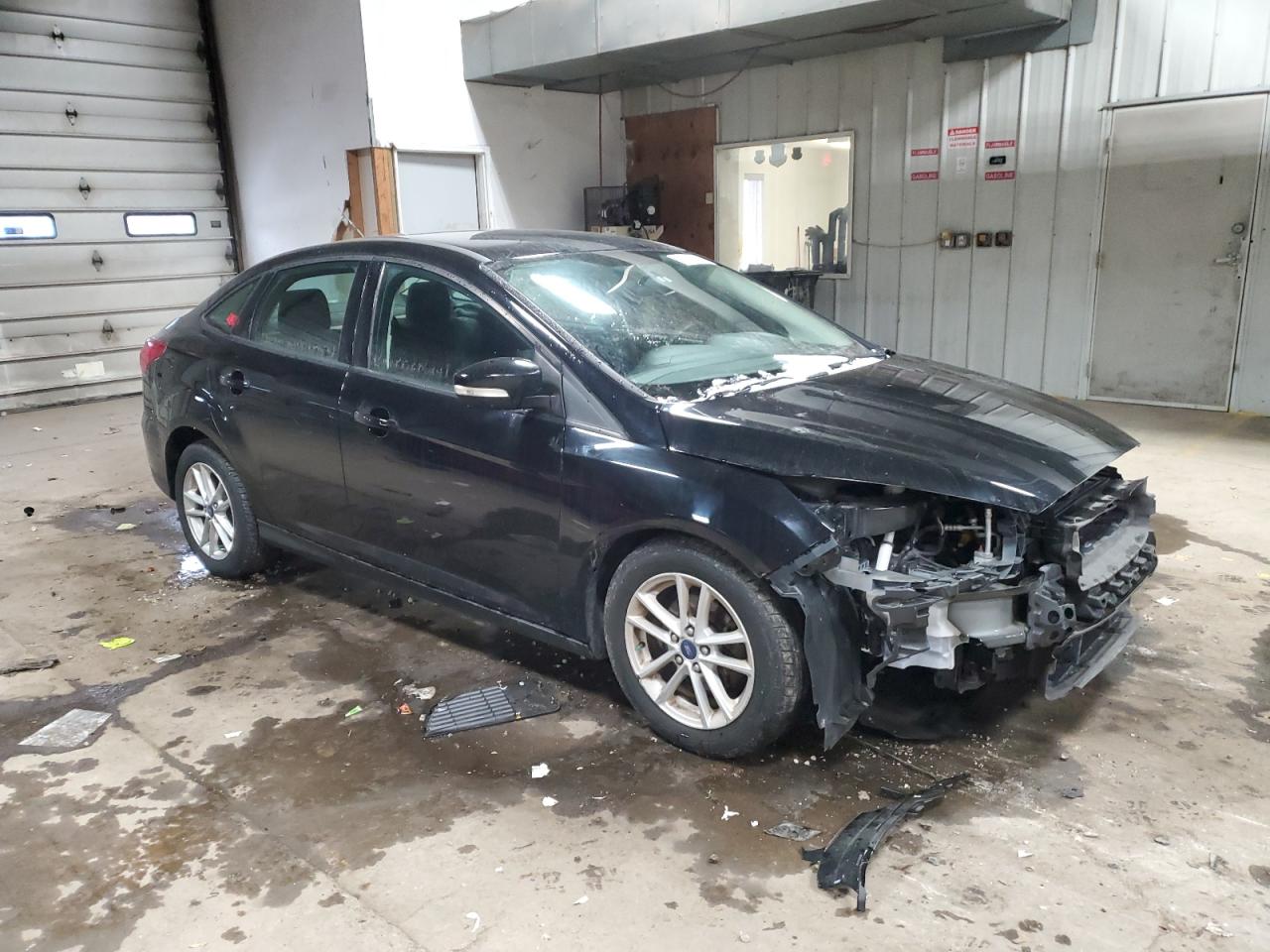 2017 Ford Focus VIN 1FADP3F29HL270156 Copart auction photo, all over damage thumbnail 4