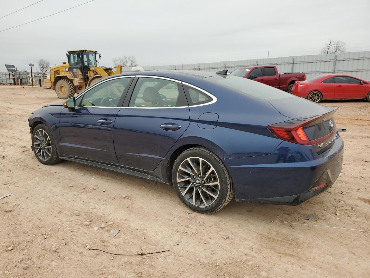 2020 Hyundai Sonata VIN 5NPEH4J24LH037534 Copart auction photo, front end / minor dent/scratches damage thumbnail 2
