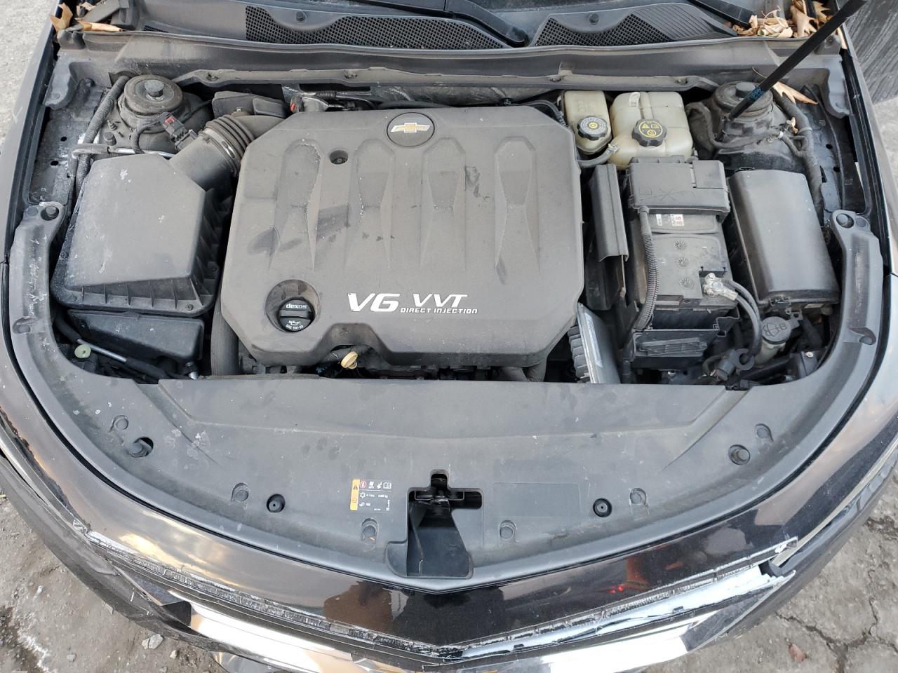 2017 Chevrolet Impala VIN 2G1105S30H9154713 Copart auction photo, front end / undercarriage damage thumbnail 11