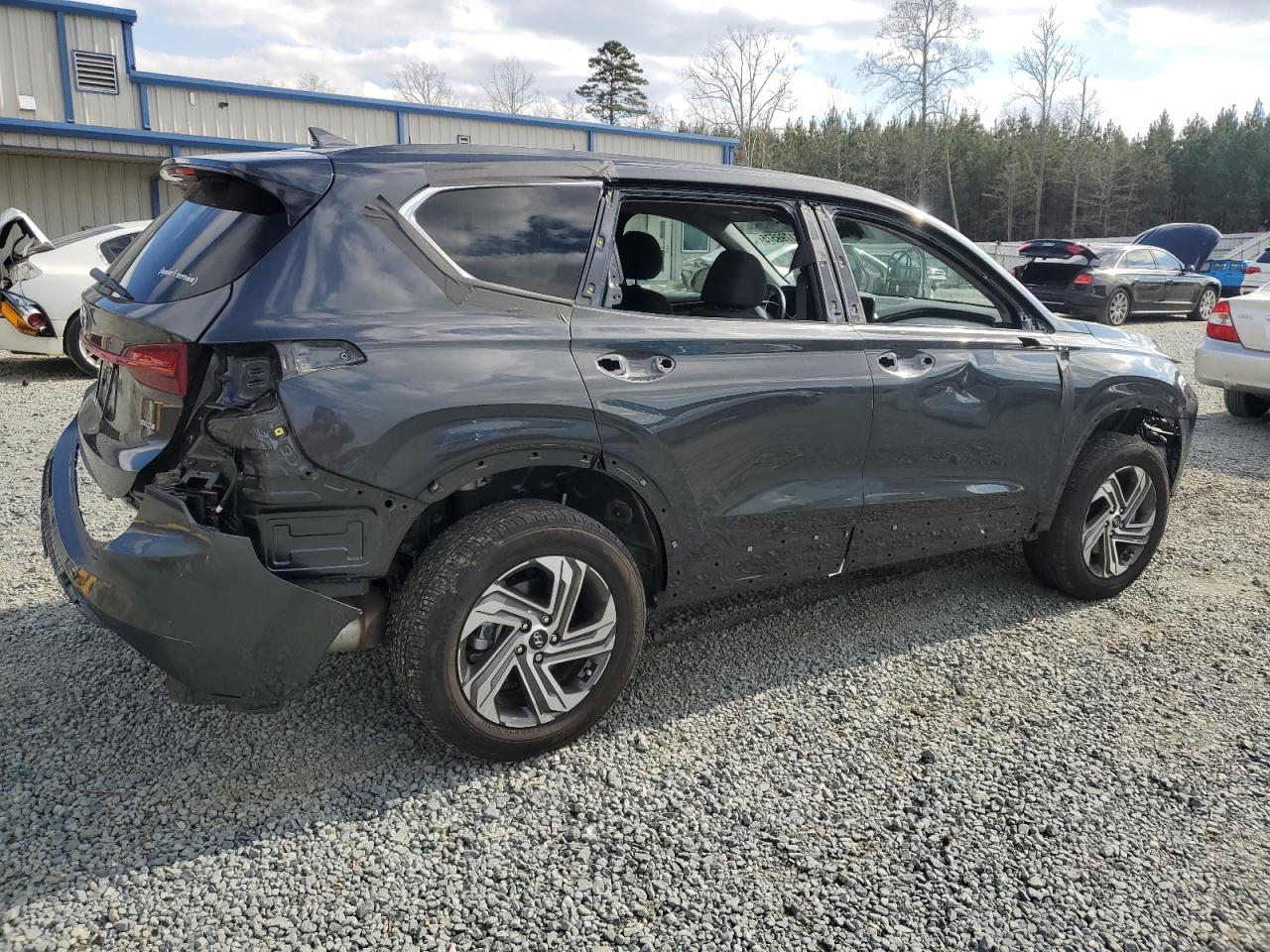 2023 Hyundai Santa Fe VIN 5NMS2DAJ8PH535136 Copart auction photo, all over damage thumbnail 3