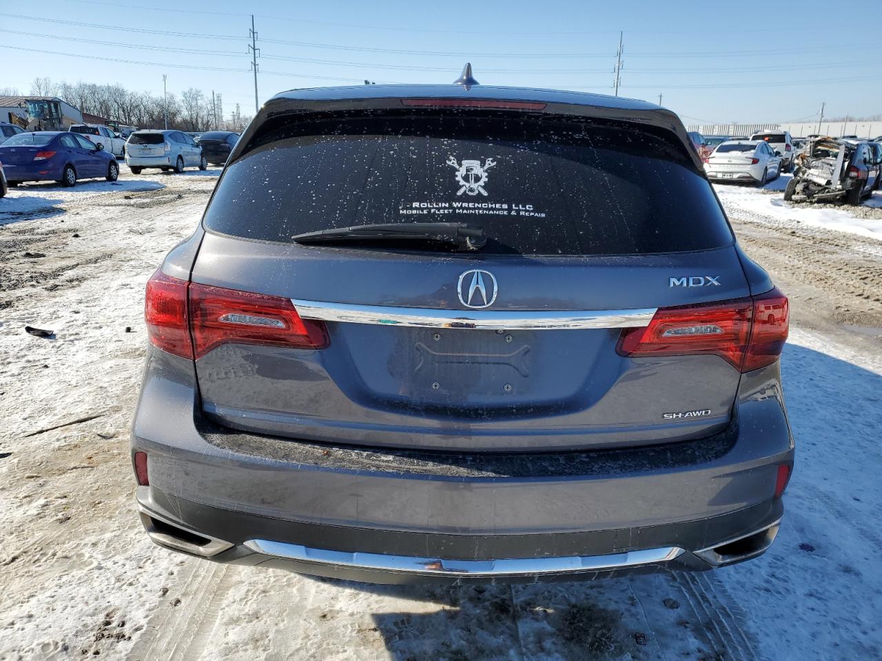 2017 Acura MDX VIN 5J8YD4H5XHL004390 Copart auction photo, front end damage thumbnail 6