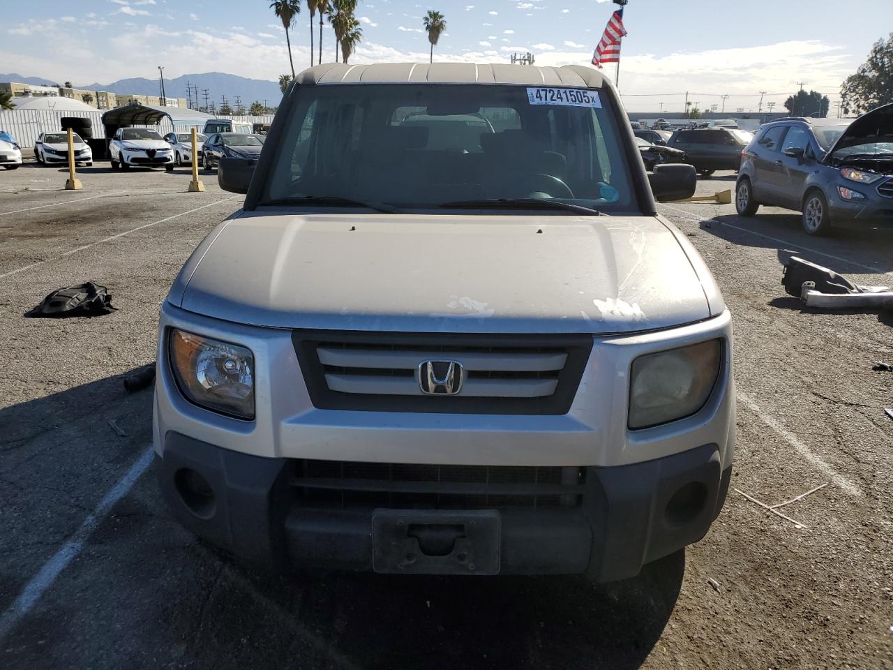 2007 Honda Element VIN 5J6YH18797L009026 Copart auction photo, normal wear / minor dent/scratches damage thumbnail 5