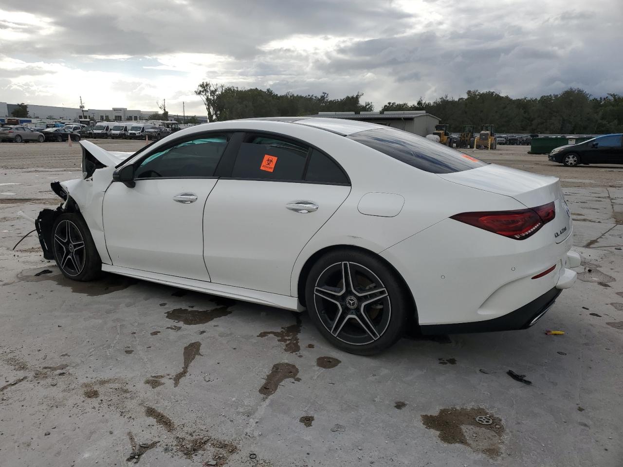 2023 Mercedes-Benz CLA-klasse VIN W1K5J4GB2PN401134 Copart auction photo, front end damage thumbnail 2