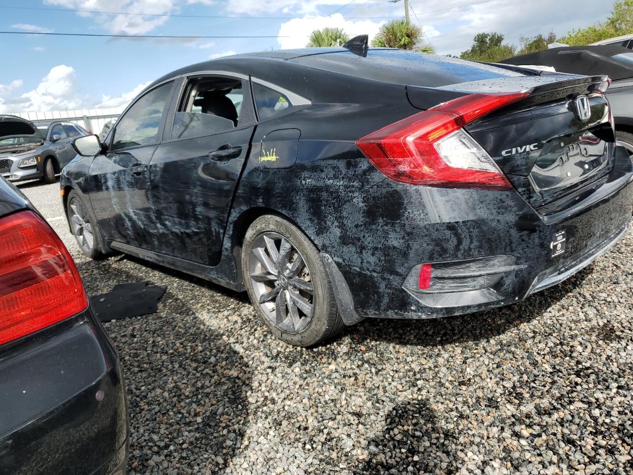 2019 Honda Civic VIN JHMFC1F36KX008332 Copart auction photo, water/flood damage thumbnail 2