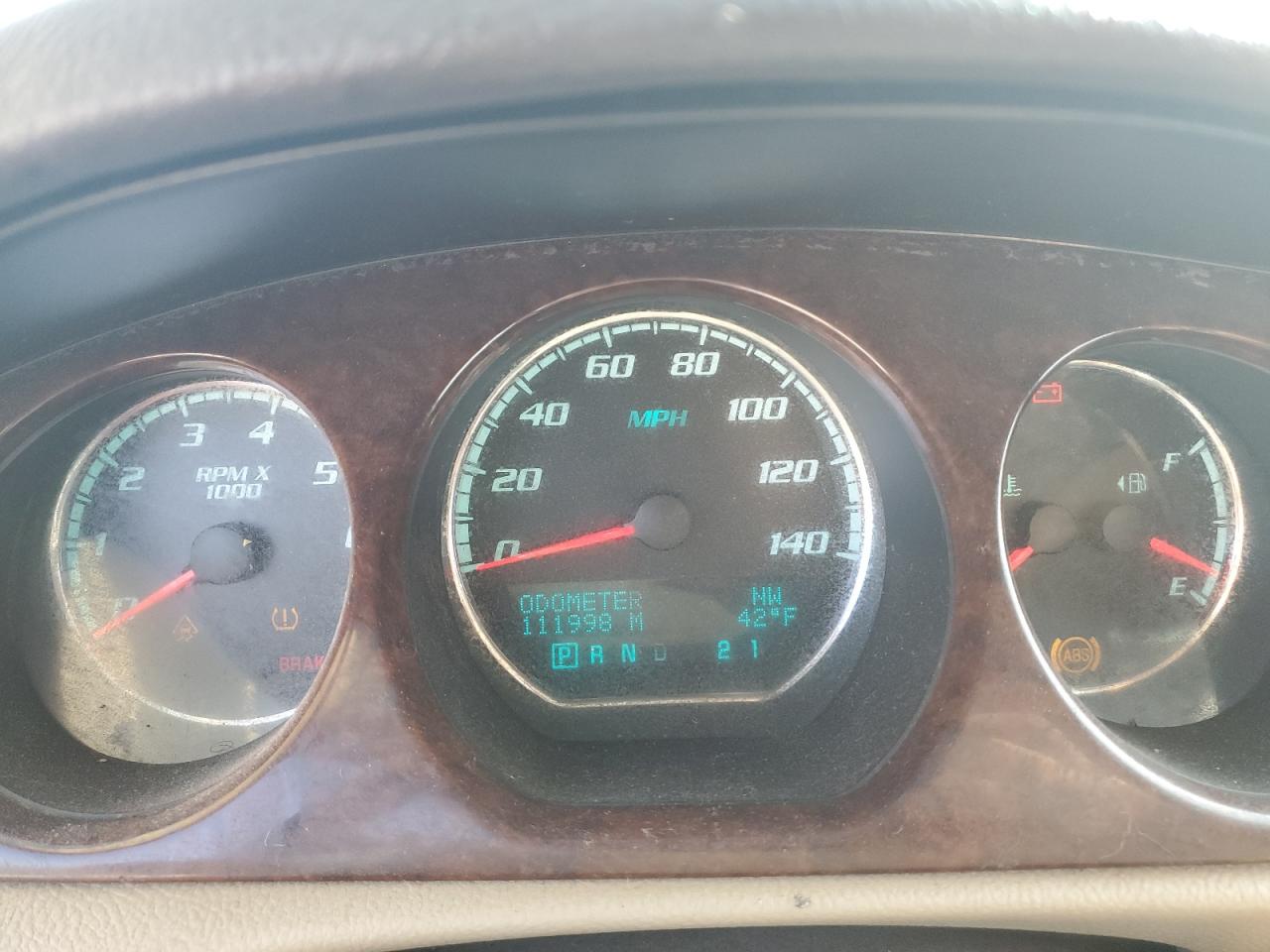 2011 Buick Lucerne VIN 1G4HC5EMXBU113948 Copart auction photo, all over damage thumbnail 9