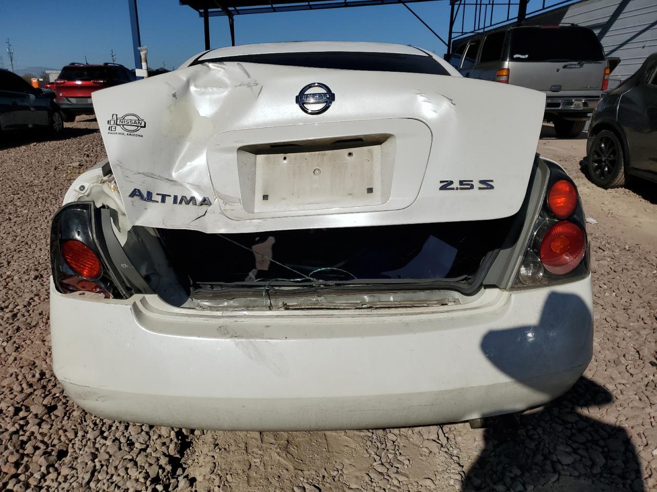 2005 Nissan Altima VIN 1N4AL11D35N921647 Copart auction photo, rear end damage thumbnail 6