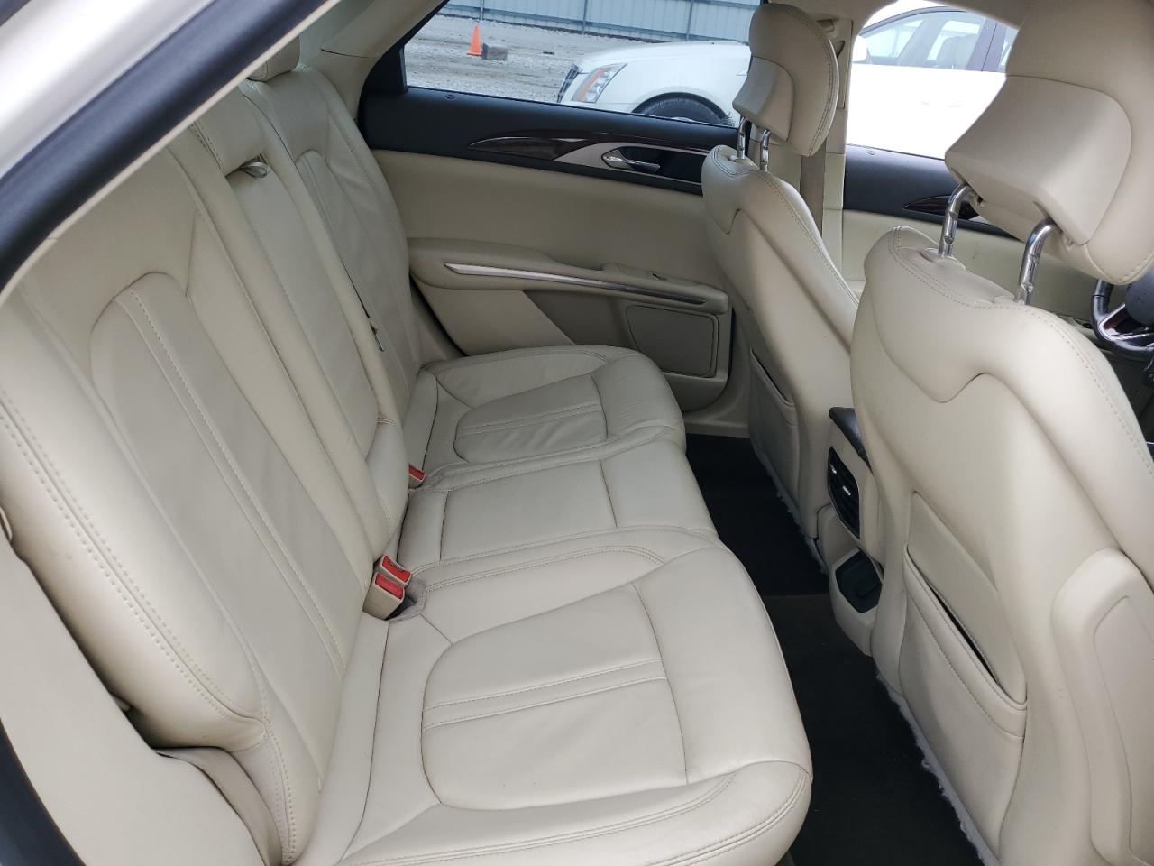 2013 Lincoln MKZ VIN 3LN6L2G91DR814127 Copart auction photo, side damage thumbnail 11