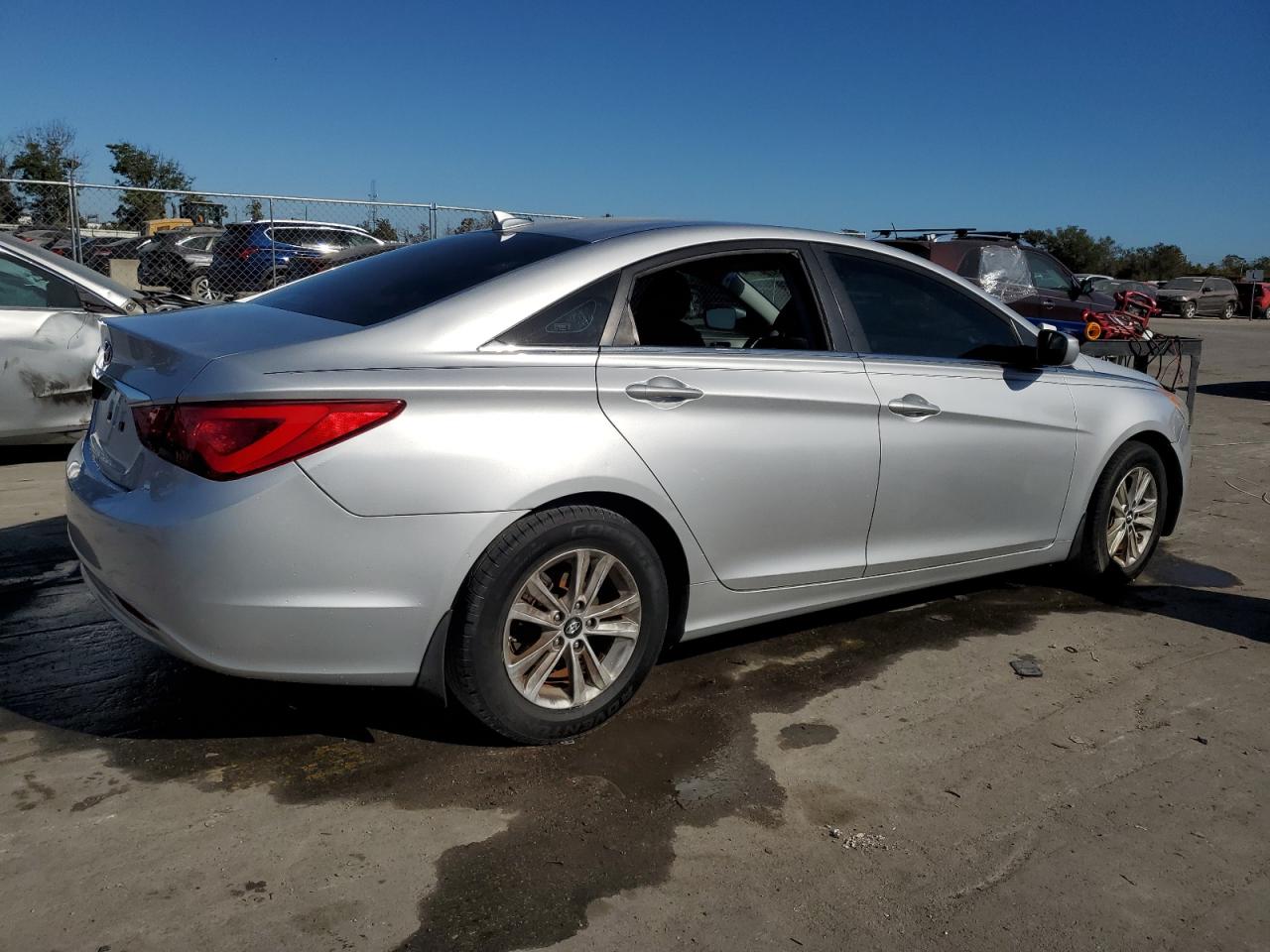 2012 Hyundai Sonata VIN 5NPEB4AC7CH323680 Copart auction photo, vandalism damage thumbnail 3